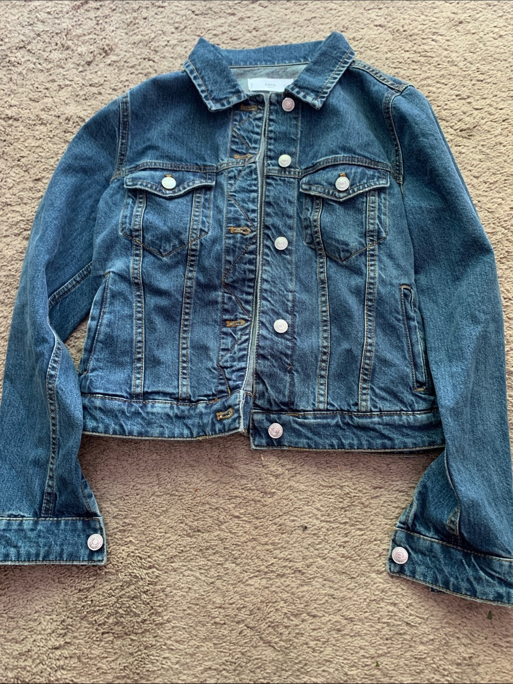 Mango Blue Denim Jacket